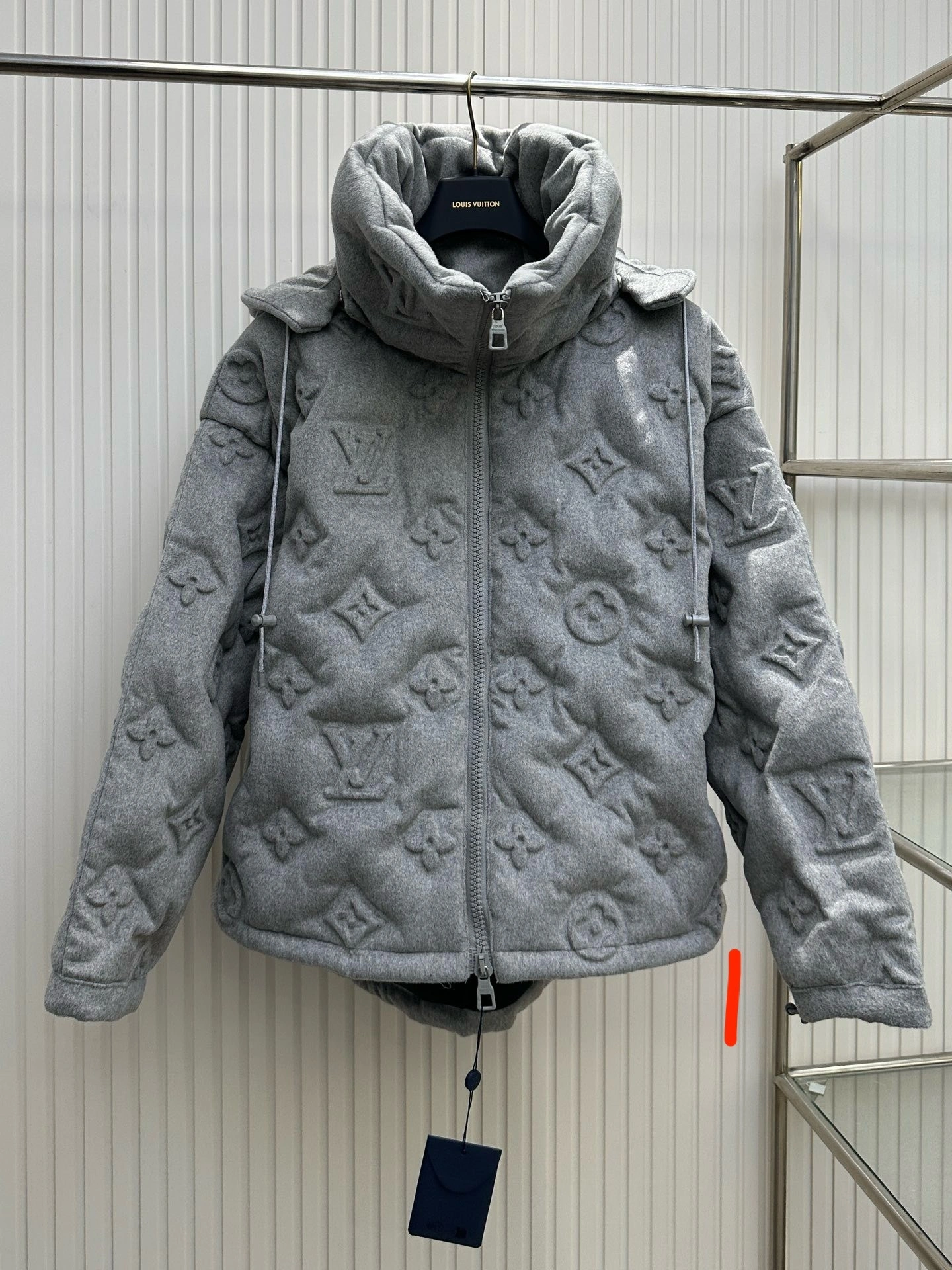 wg.luxury-8V wool Down jacket white goose down 2colour item:E-F405I2295-2H